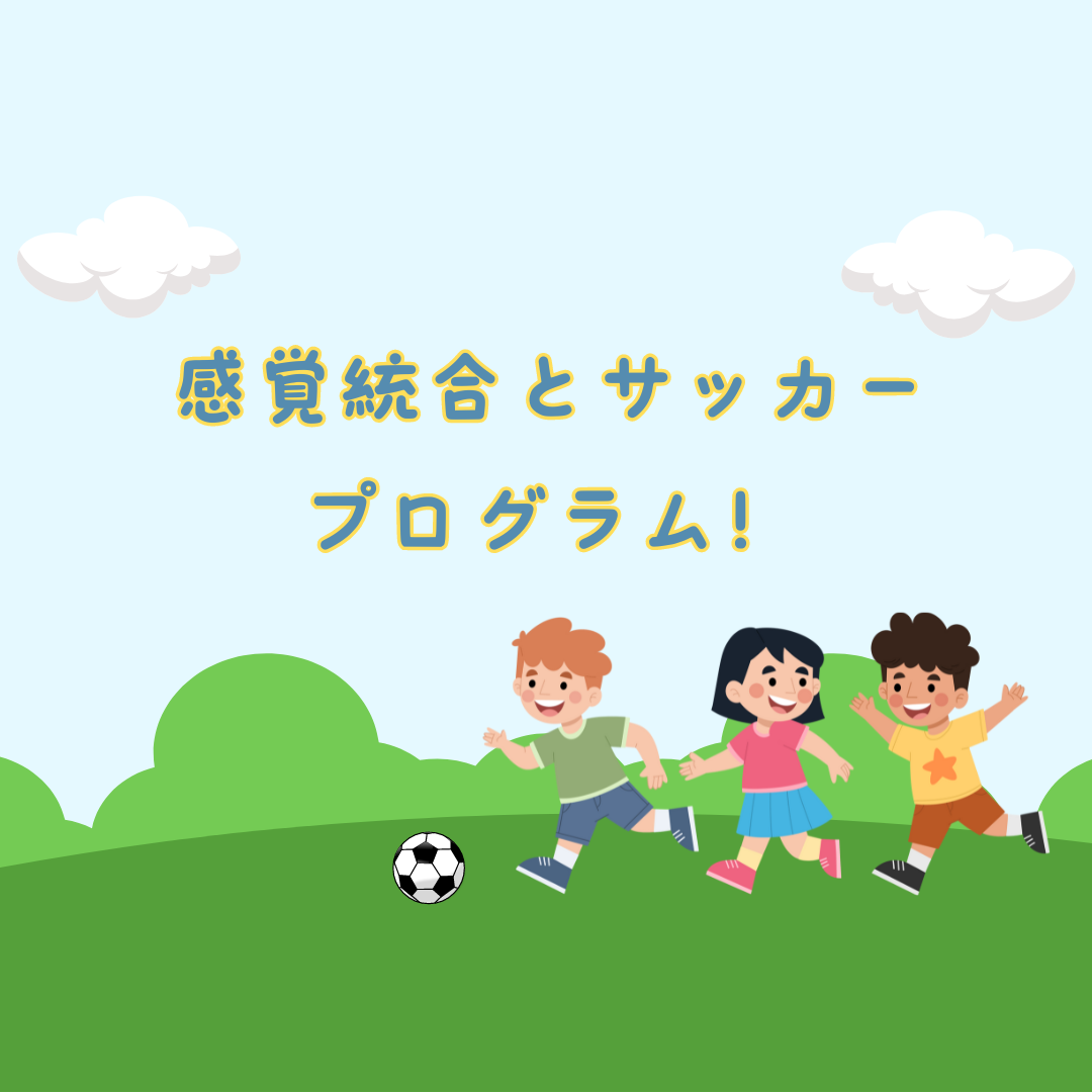 感覚統合とサッカープログラム⚽